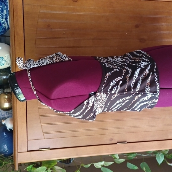 Faded Glory Swim Suit Halter Top - Picture 3 of 7